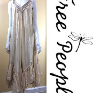 Free People gauze midi/maxi dress